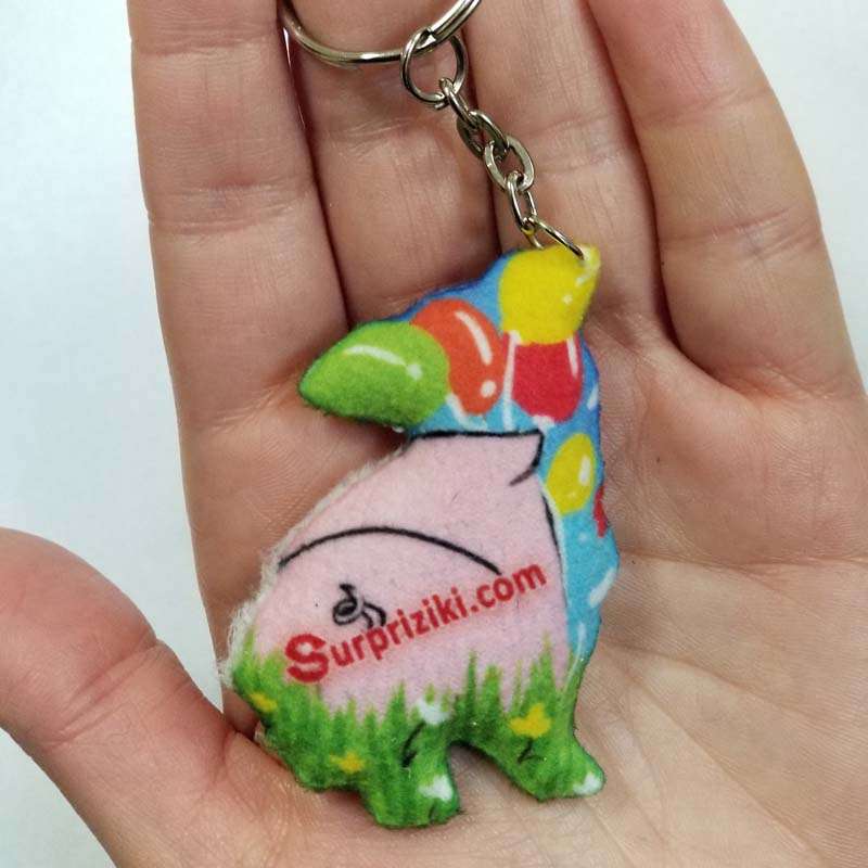 Брелок Свинка Все супер - фото 2