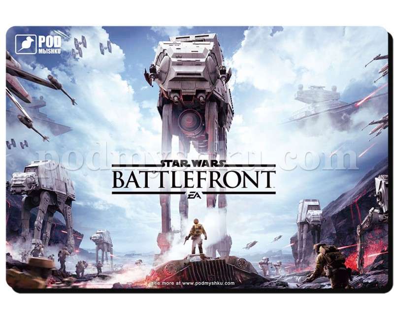 BATTLEFRONT. Розмір 32 см х 22 см. Геймерський килимок для миші. - фото 1