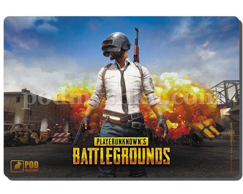 Battlegrounds. Розмір 32 см х 22 см. Геймерський килимок для миші. - фото 1