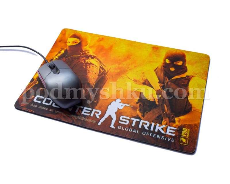 Counter strike. Розмір 32 см х 22 см. Геймерський килимок для миші. - фото 2