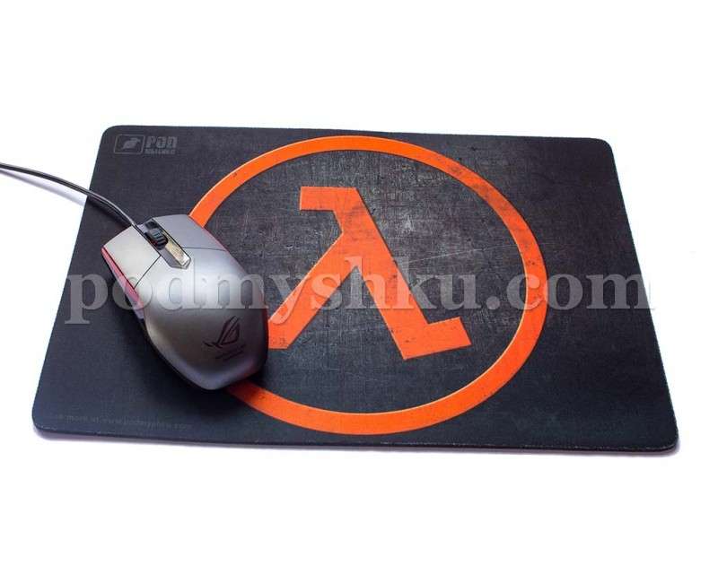 Half life. Розмір 32 см х 22 см. Геймерський килимок для миші. - фото 2