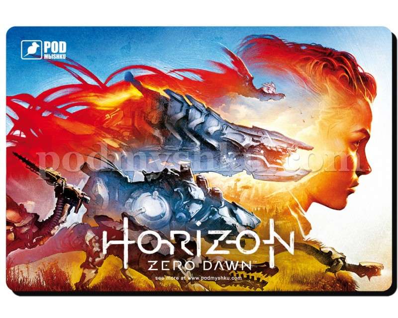 HORIZON ZERO DAWN. Розмір 32 см х 22 см. Геймерський килимок для миші. - фото 1