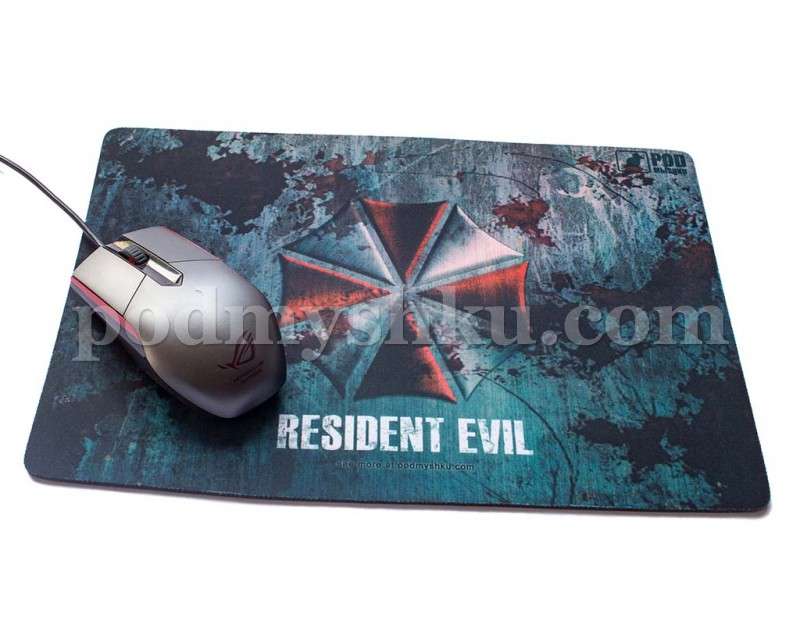 Resident Evil. Розмір 32 см х 22 см. Геймерський килимок для миші. - фото 2
