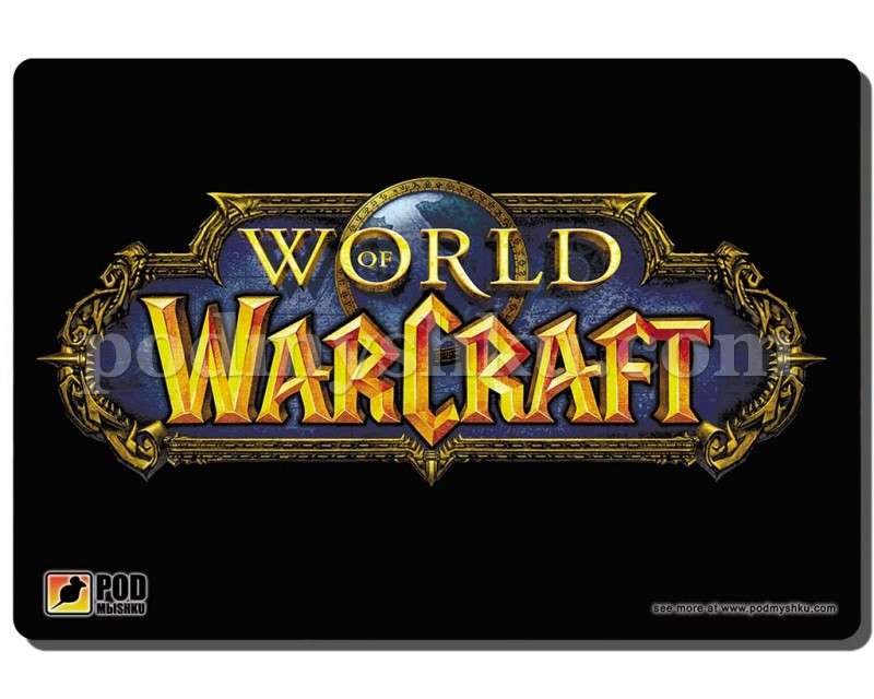 World of Warcraft. Розмір 32 см х 22 см. Геймерський килимок для миші. - фото 1