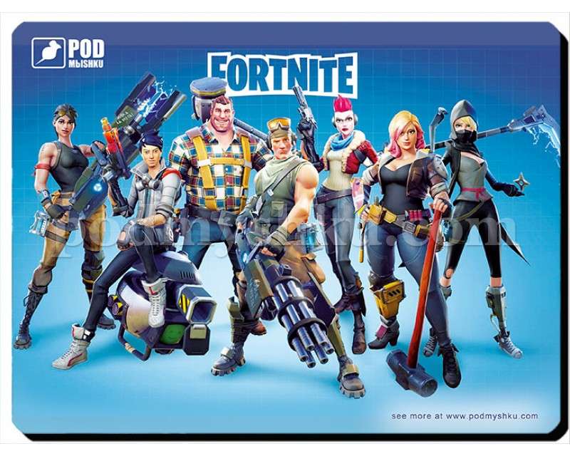 FORTNITE S. Розмір 26 х 19,5 см. Геймерський килимок для миші. - фото 1