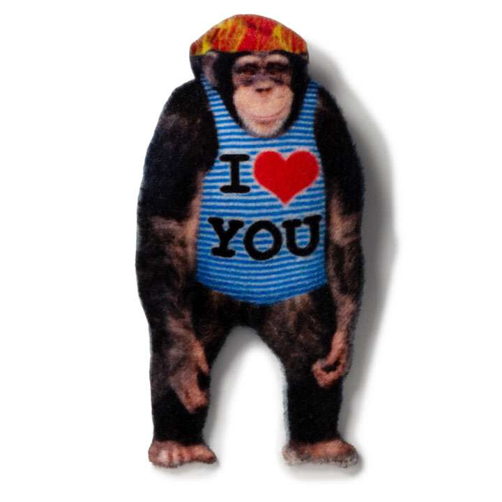 Магніт Шимпанзе в майці - фото 1