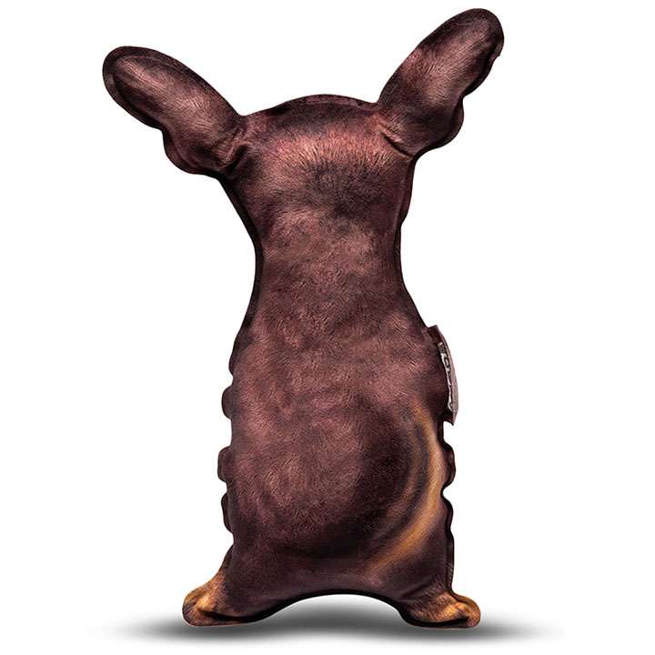 Реалістична іграшка-подушка Той-тер'єр - фото 2