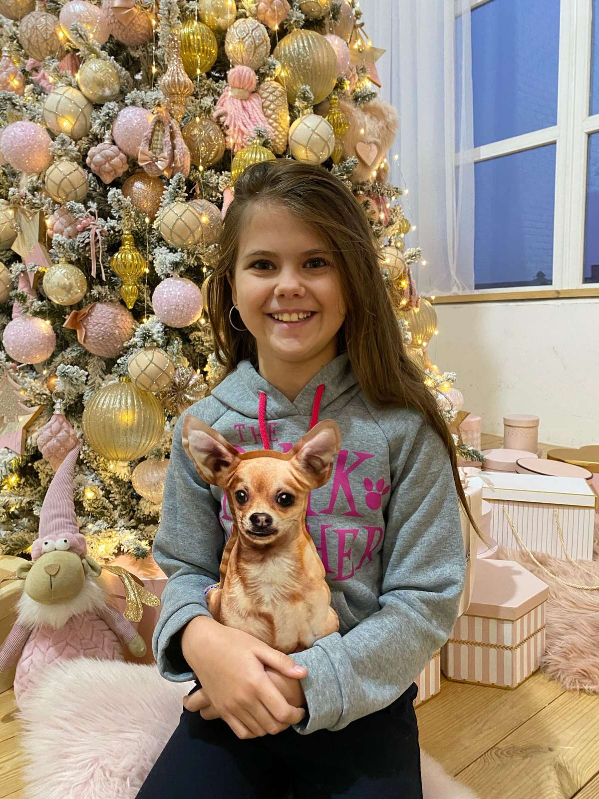 Реалістична іграшка-подушка Чихуахуа - фото 3