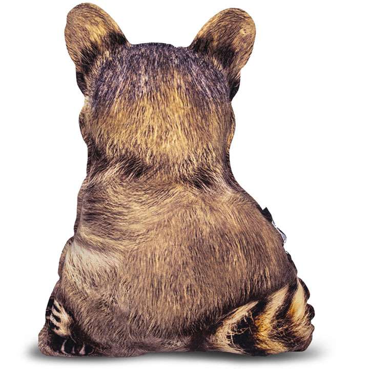 Реалістична іграшка-подушка Єнот - фото 2