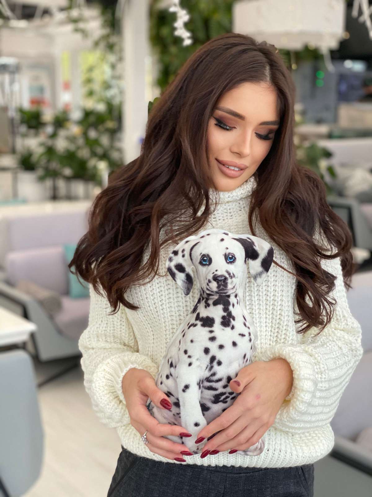 Реалістична іграшка-подушка Далматинець - фото 4