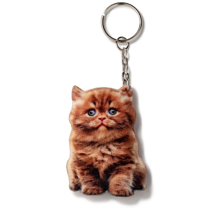 Брелок Руде кошеня з віночком - фото 2