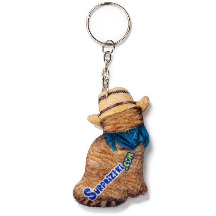 Брелок Котик в капелюсі в магазині - фото 3