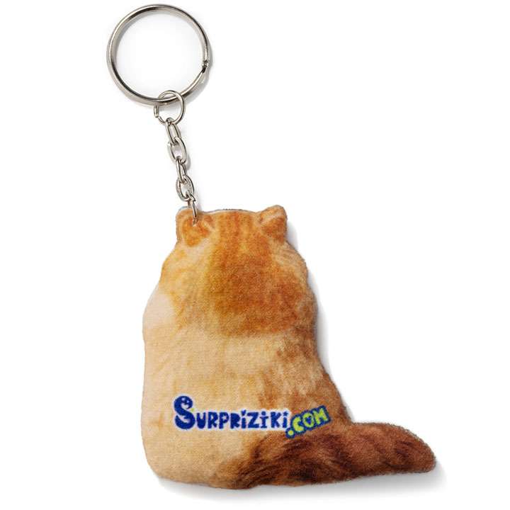 Брелок Руде кошеня з віночком - фото 3