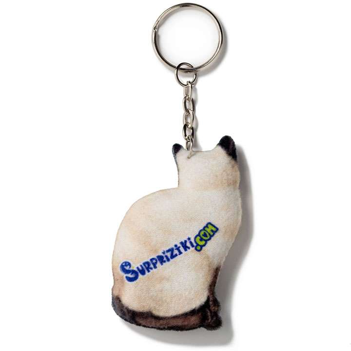 Брелок Руде кошеня з віночком - фото 3