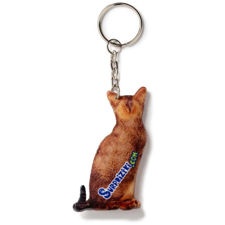 Брелок Руде кошеня з віночком - фото 3