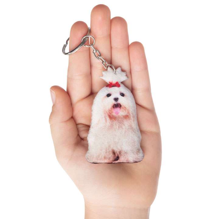 Брелок Мальтійська болонка - фото 1