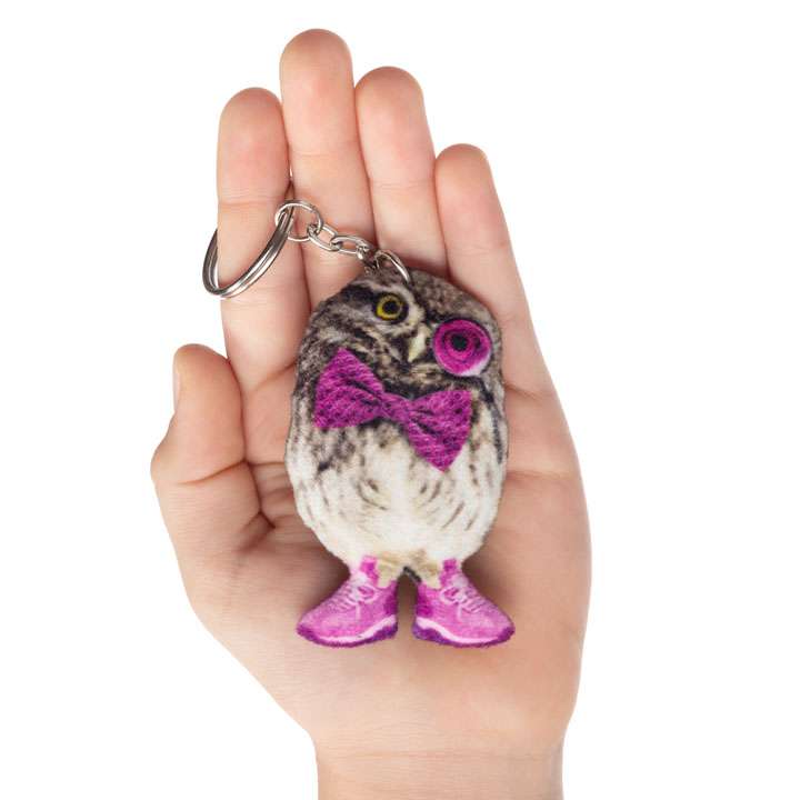 Брелок Руде кошеня з віночком - фото 1