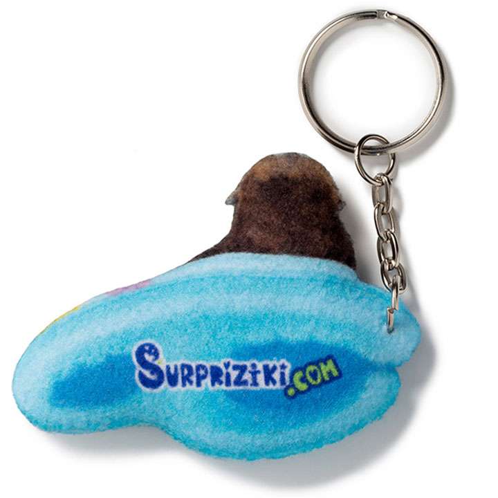 Брелок Руде кошеня з віночком - фото 3