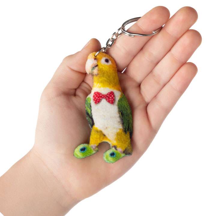 Брелок Папуга Каіка - фото 1