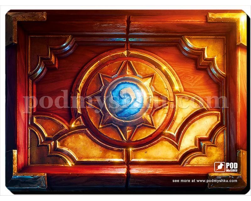 Hearth Stone S. Розмір 26 х 19,5 см. Геймерський килимок для миші.