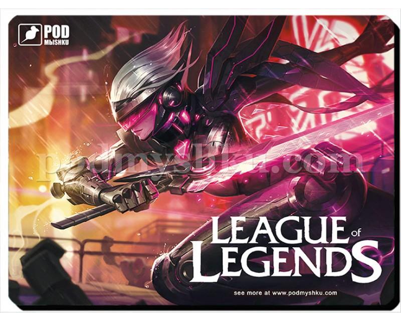 League of Legends S. Розмір 26 х 19,5 см. Геймерський килимок для миші.