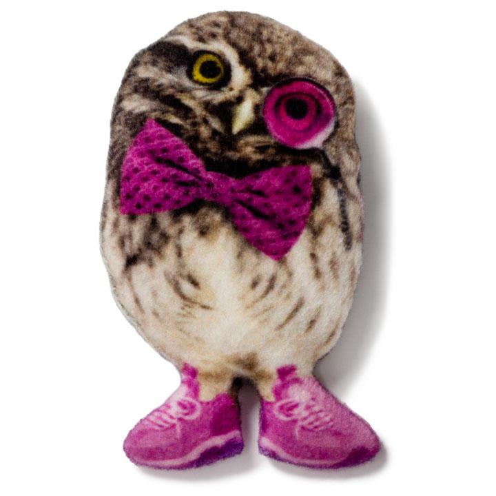Магніт Сова у кедах