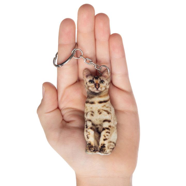 Брелок Руде кошеня з віночком