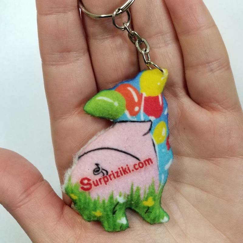 Брелок Свинка Все супер - фото 2