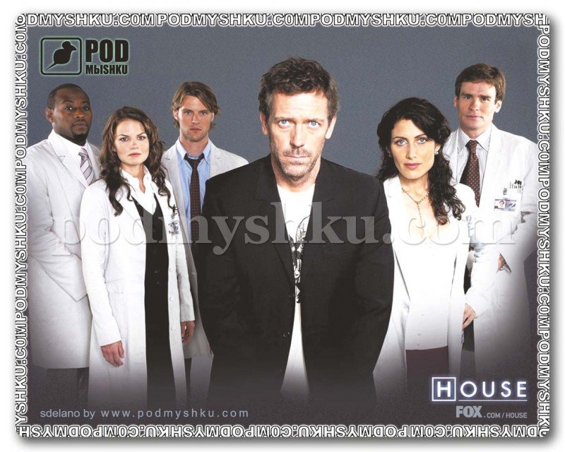 Купити килимок для миші Доктор Хаус за низькою ціною онлайн