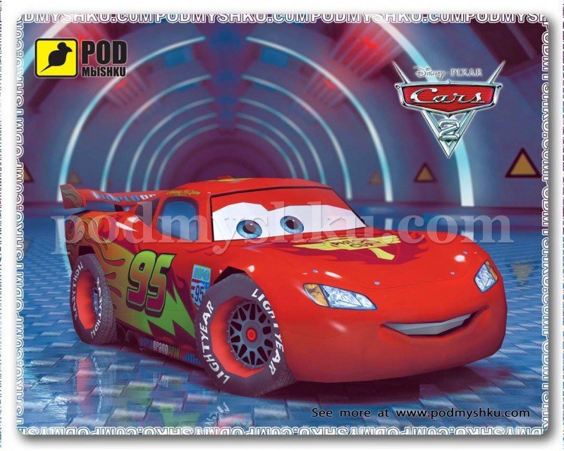 Замовити Килимок комп'ютерний Тачки недорого в інтернет-магазині з доставкою по Україні