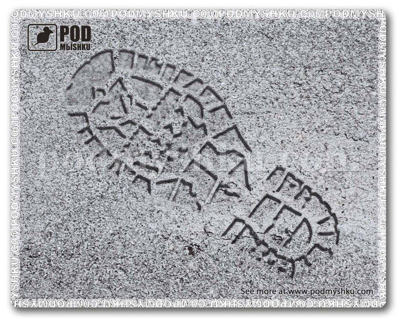 Килимок для мишки Слід недорого онлайн в Україні