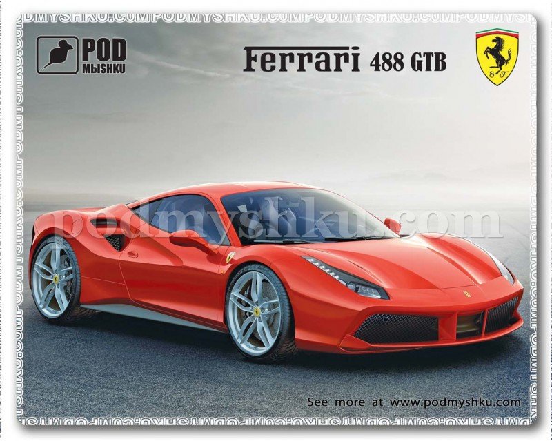 Килимок для миші Ferrari онлайн недорого з доставкою по Україні