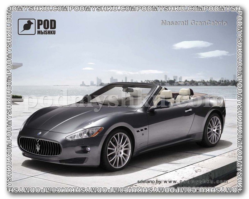 Онлайн килимок для миші Maserati GranCabrio