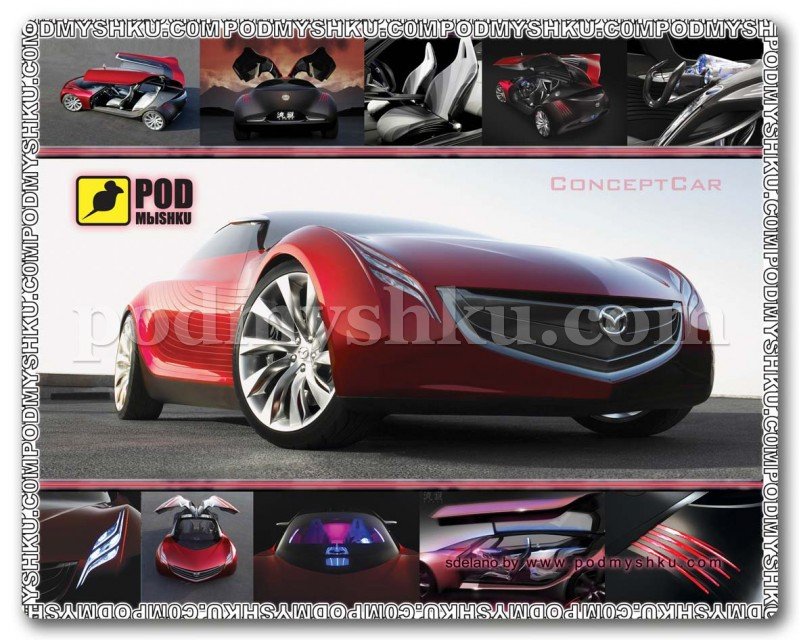 Килимок для миші Mazda за низькою ціною з доставкою – ТМ Podmyshku
