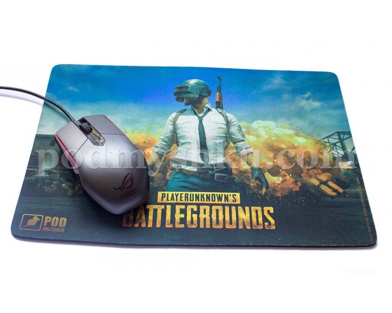 Battlegrounds. Розмір 32 см х 22 см. Геймерський килимок для миші. - фото 2