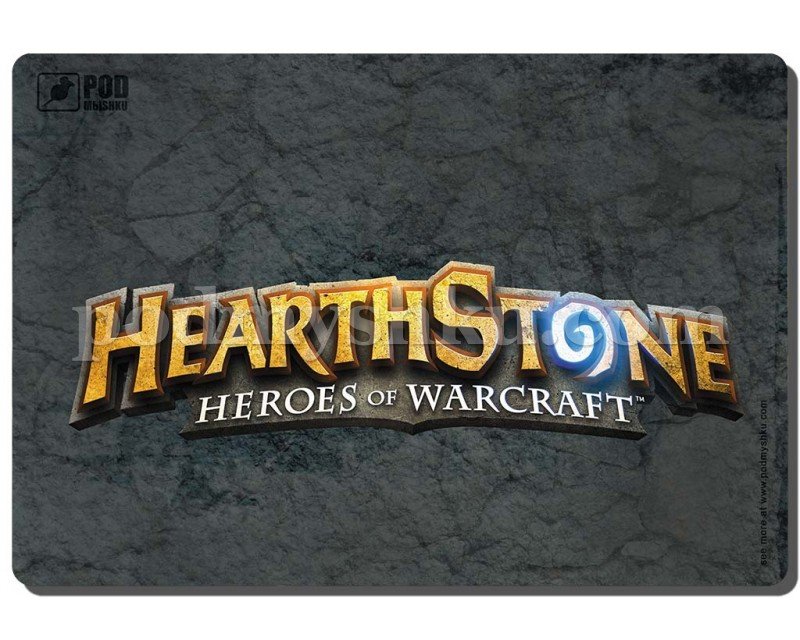 Hearth Stone. Розмір 32 см х 22 см. Геймерський килимок для миші.