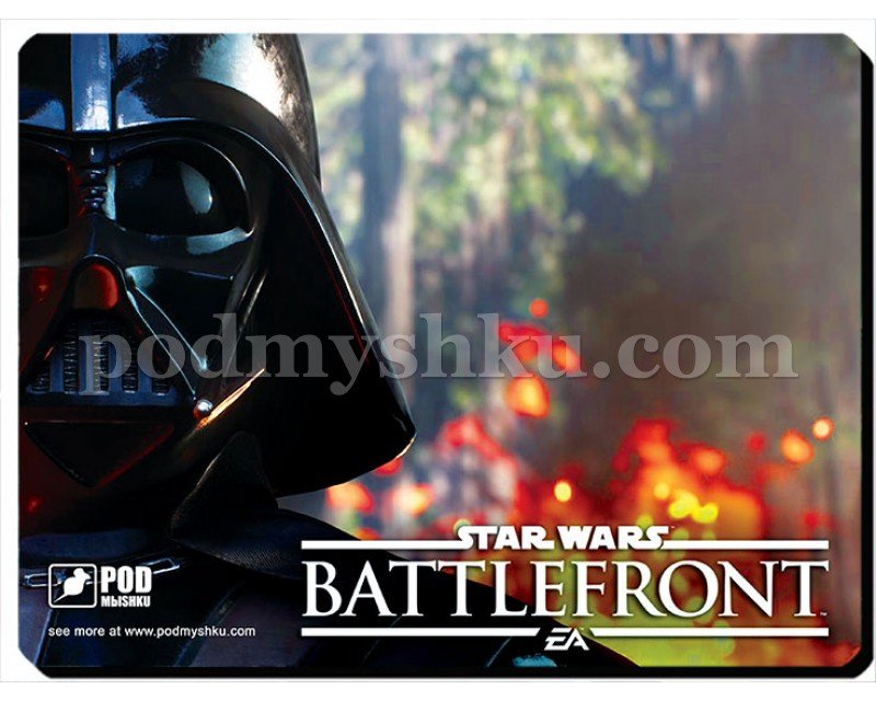 Battlefront S. Розмір 26 х 19,5 см. Геймерський килимок для миші.