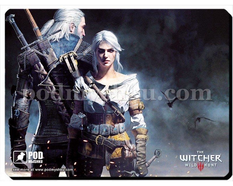 The Witcher S. Розмір 26 х 19,5 см. Геймерський килимок для миші.