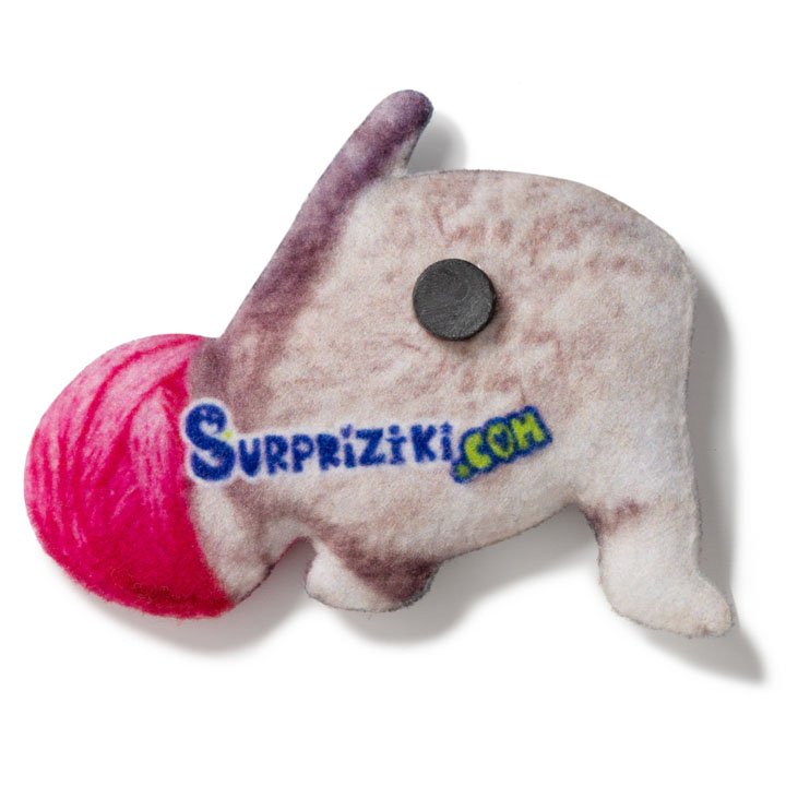 Магніт Кошеня з клубком - фото 2