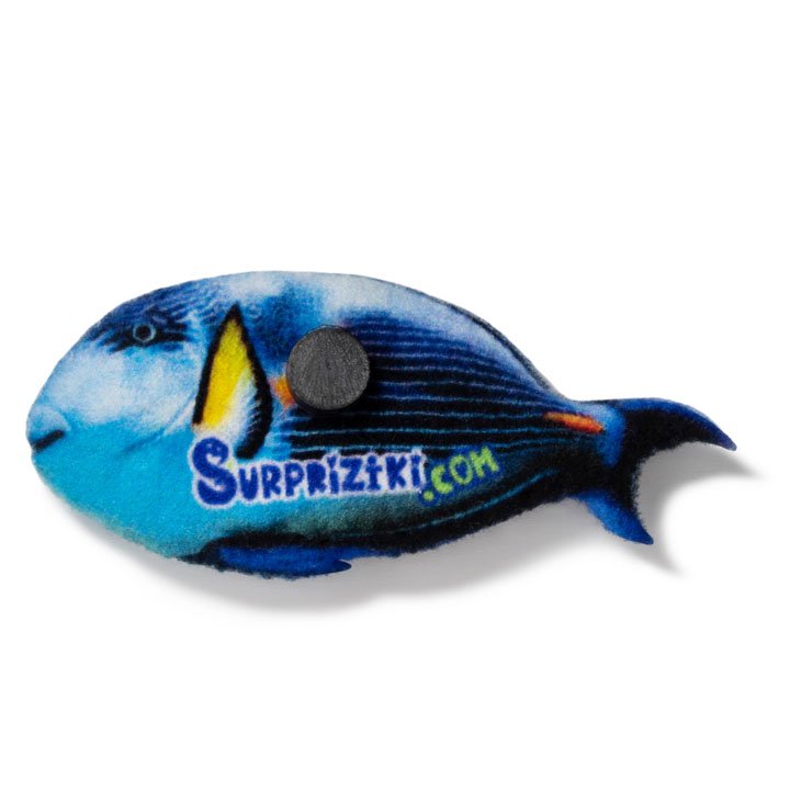 Магніт Блакитна риба папуга - фото 2