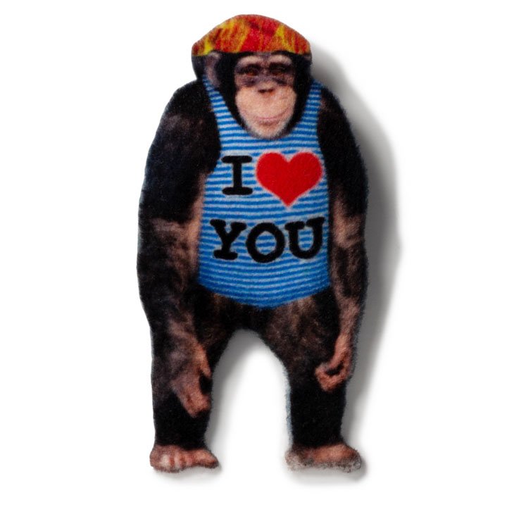 Магніт Шимпанзе в майці