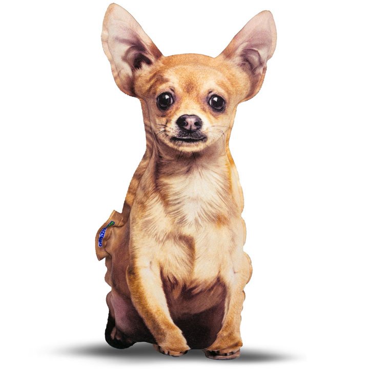 Реалістична іграшка-подушка Чихуахуа