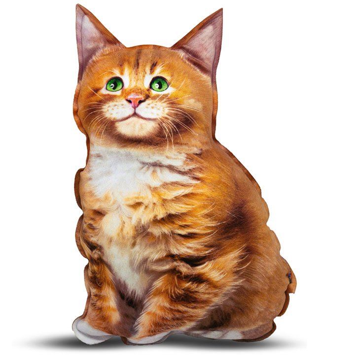 Реалістична іграшка-подушка Мейн-кун