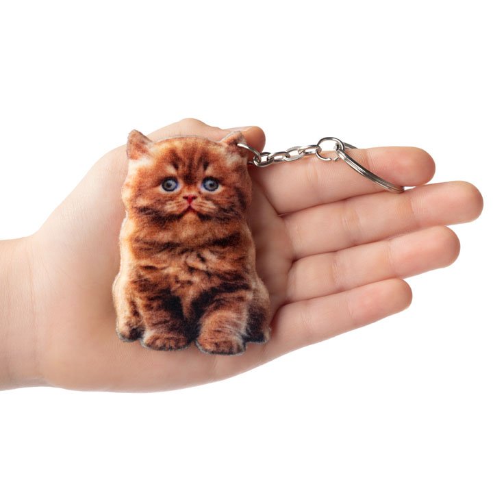 Брелок Руде кошеня з віночком