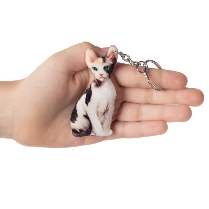 Брелок Руде кошеня з віночком