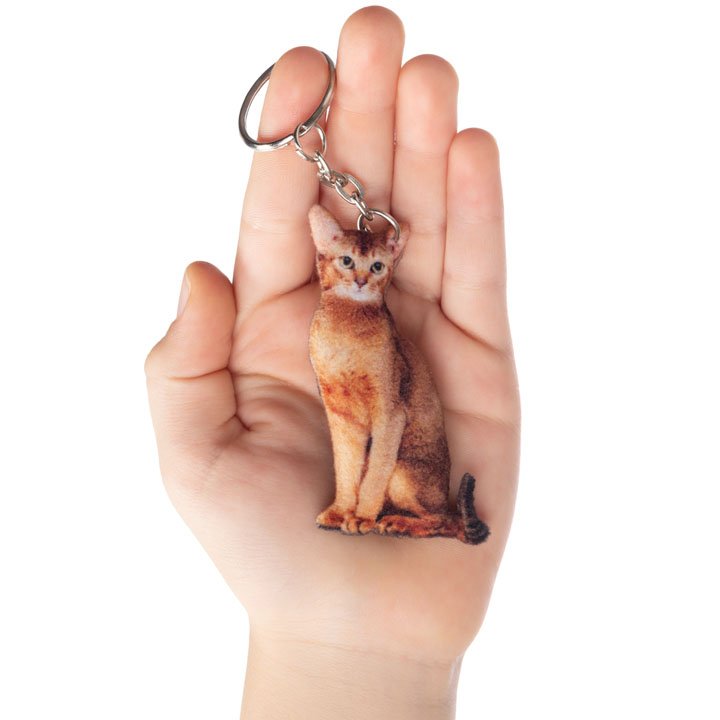 Брелок Руде кошеня з віночком