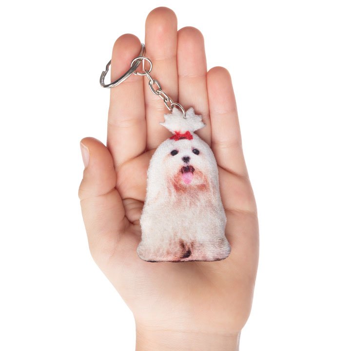 Брелок Мальтійська болонка