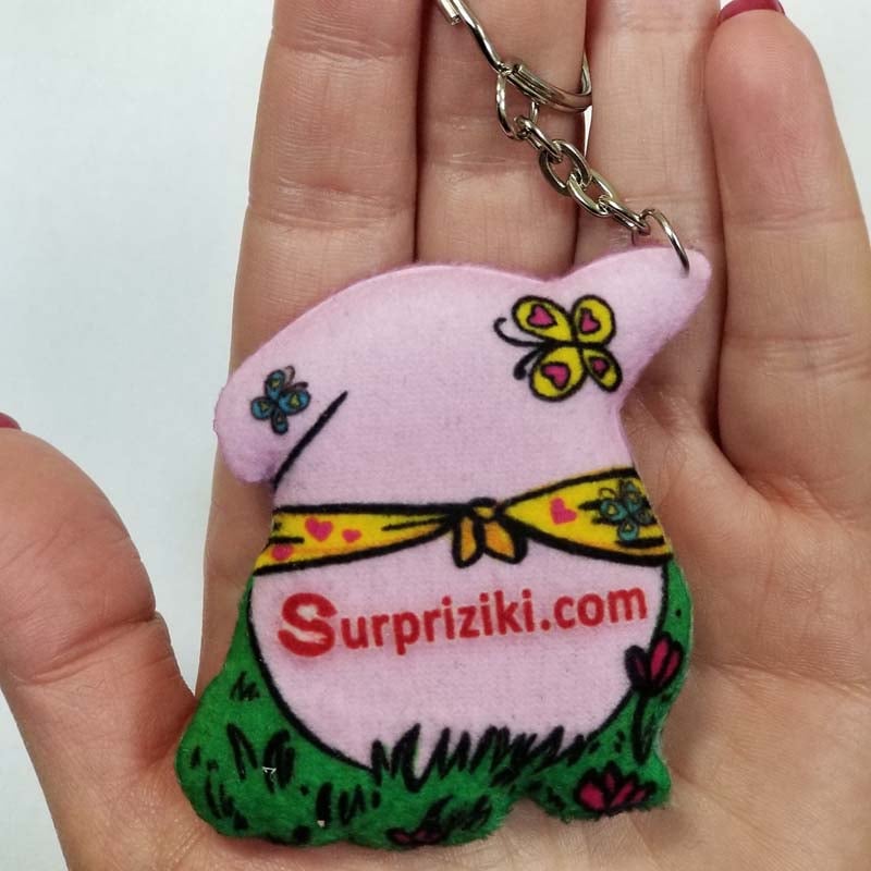 Keychain Pig Be brighter - фото 2
