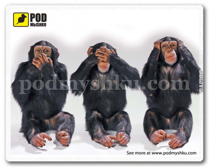 Килимок для мишки Мавпочки недорого в інтернет-магазині з доставкою в Україну